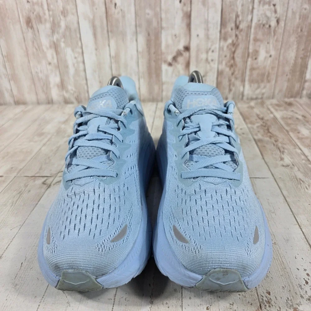Hoka One One Clifton 8 Womens Running Shoes Summer Song Blue 1119394-SSCA 8.5B